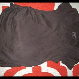 Brown maternity t shirt